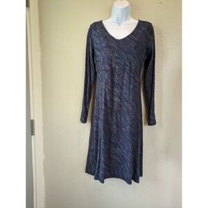 Horny Toad Bellflower Midi Casual SMALL Dress Organic Cotton Minimalist Outdoors
